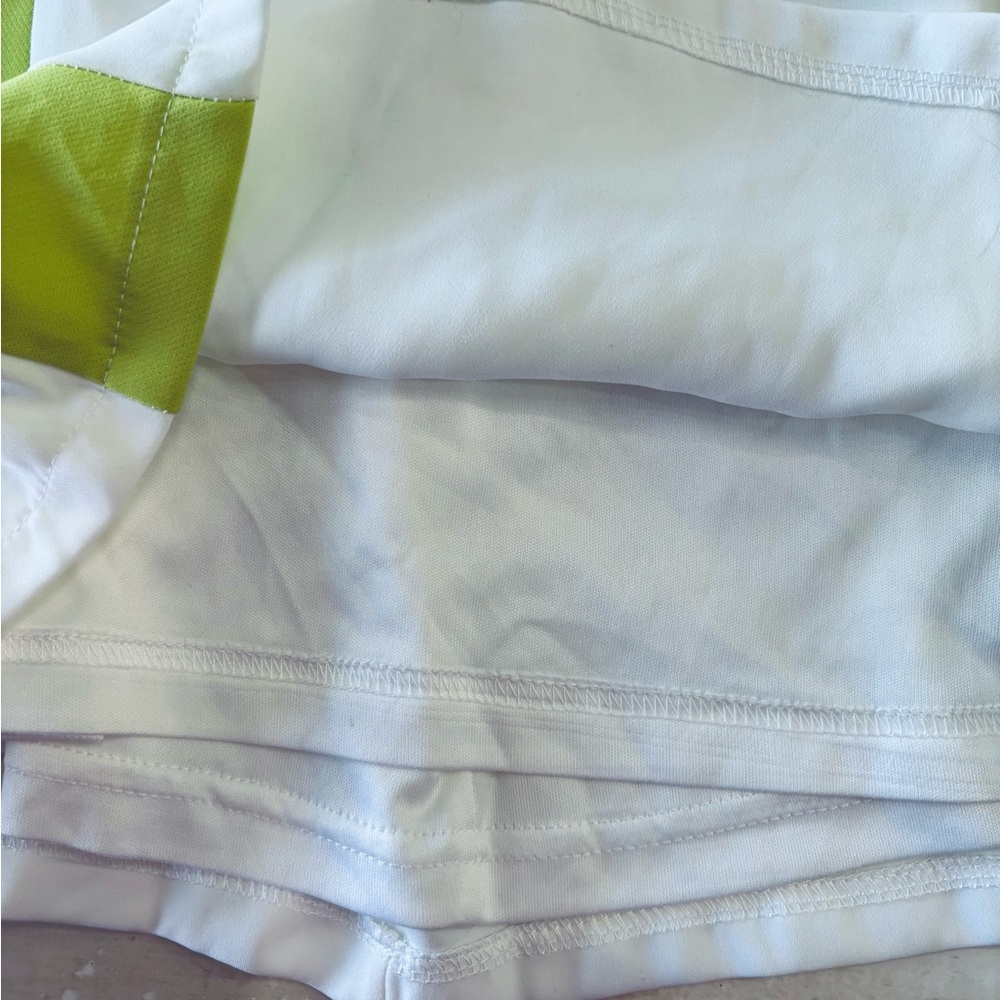 Superdown lime/white mini dress - Picture 4 of 7